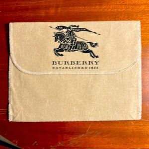 Authentic Burberry envelope dust bag